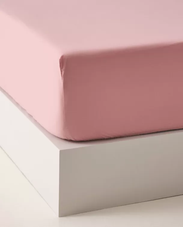 Bassols Sábana Bajera Cotton Rosa Shop
